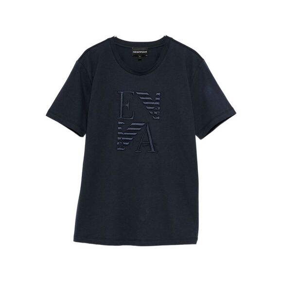 Emporio Armani Women's Capsule T-Shirts And Polos Blue
